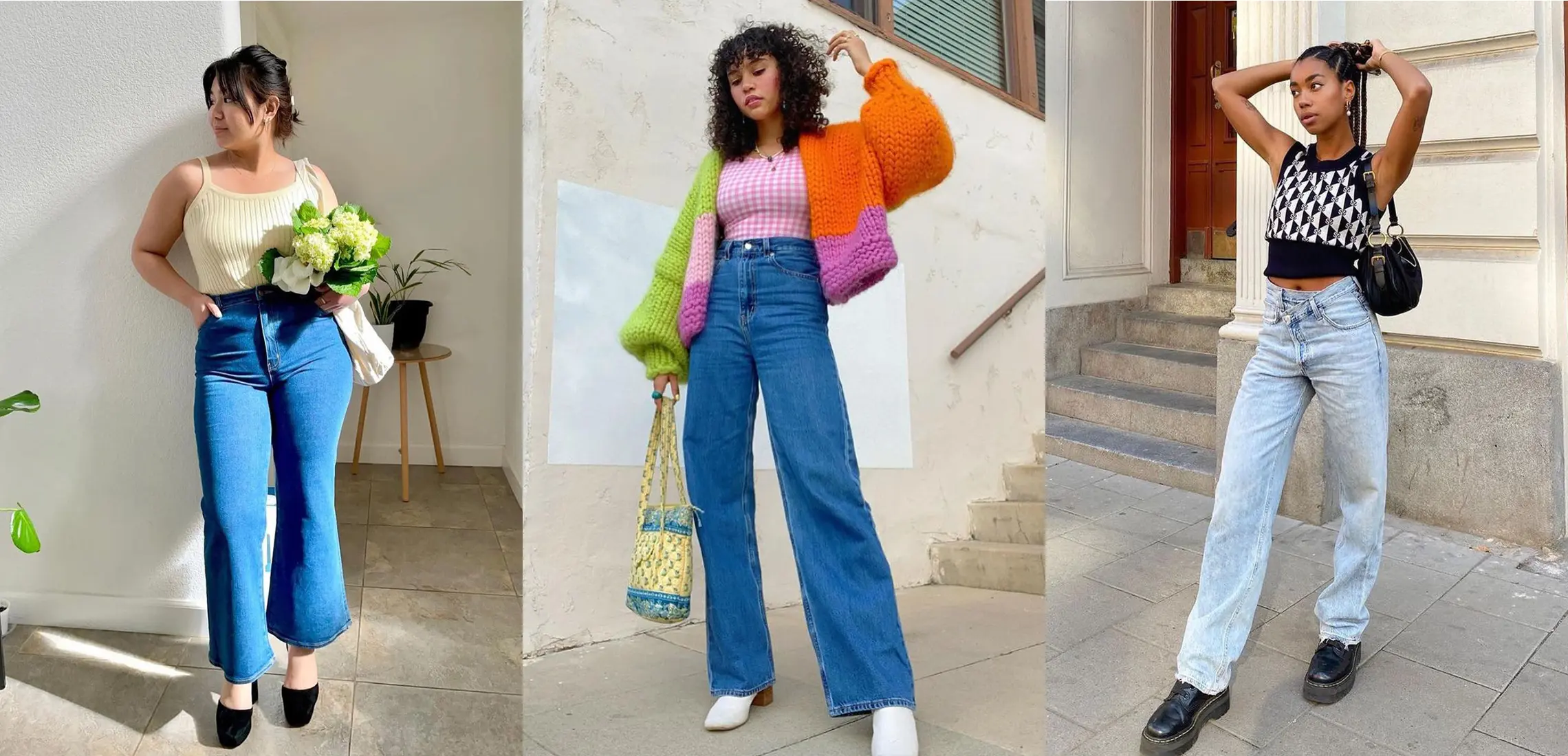 The 6 Denim Cuts, Styles, And Shapes Trending in 2021